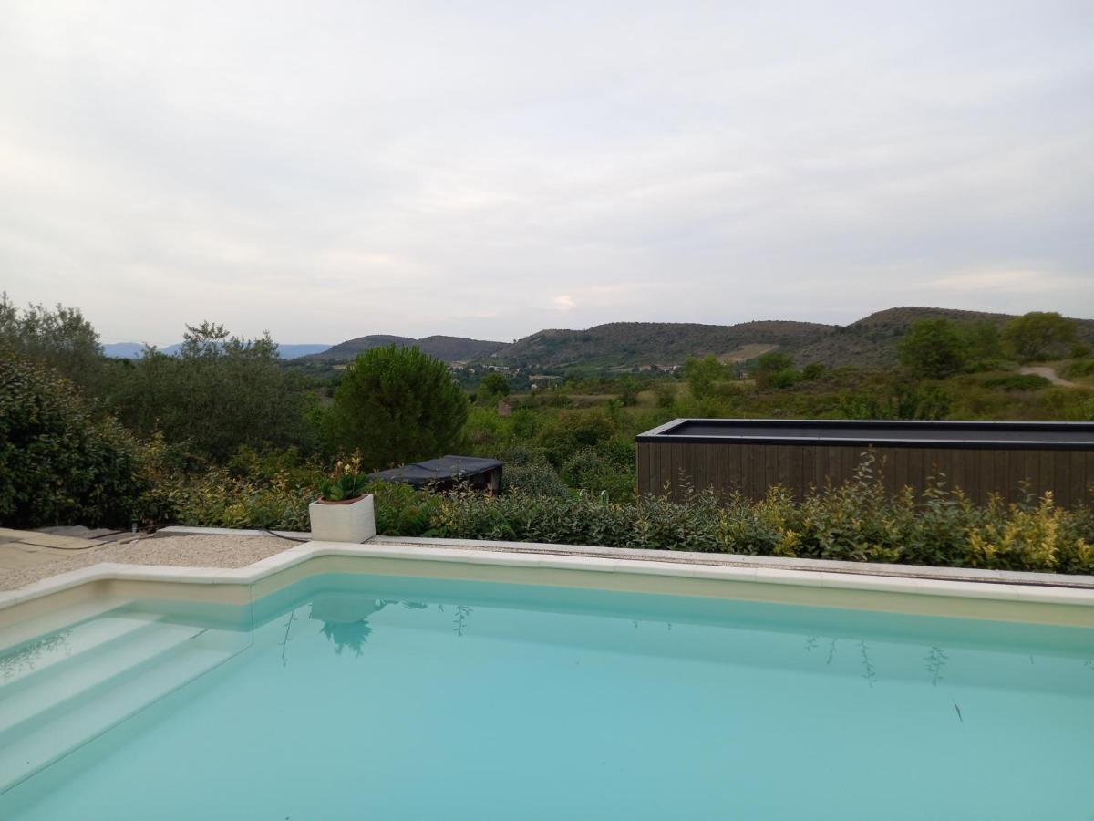 "Plus Belle L'Ardeche" Studio De Jardin Et Piscine Vinezac Exterior foto