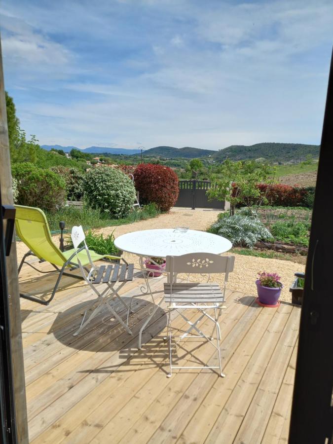 "Plus Belle L'Ardeche" Studio De Jardin Et Piscine Vinezac Exterior foto